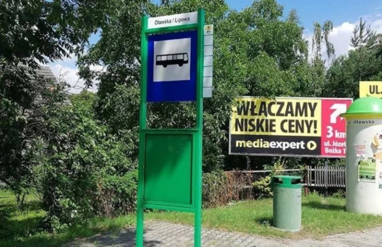 Słupek przystankowy